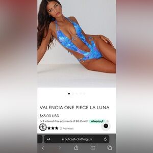 One piece outcast swimsuit